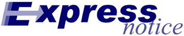 Express Notice logo Express Notice logo