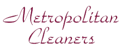 Metropolitan Cleaners Logo Metropolitan Cleaners Logo