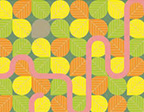 A Snake and a Mouse in the Leaves By David Corns