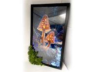 Mushroom Prints with Decorative Frame