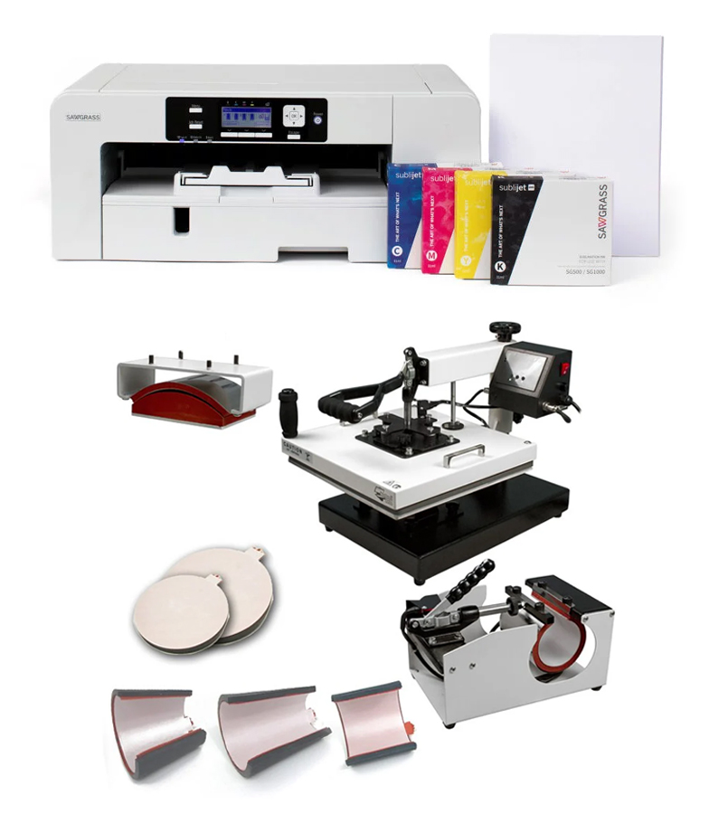 Heat Press & Sublimation Printer
