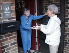 Book Delivery to Library Patron